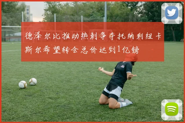 德泽尔比推动热刺争夺托纳利纽卡斯尔希望转会总价达到1亿镑